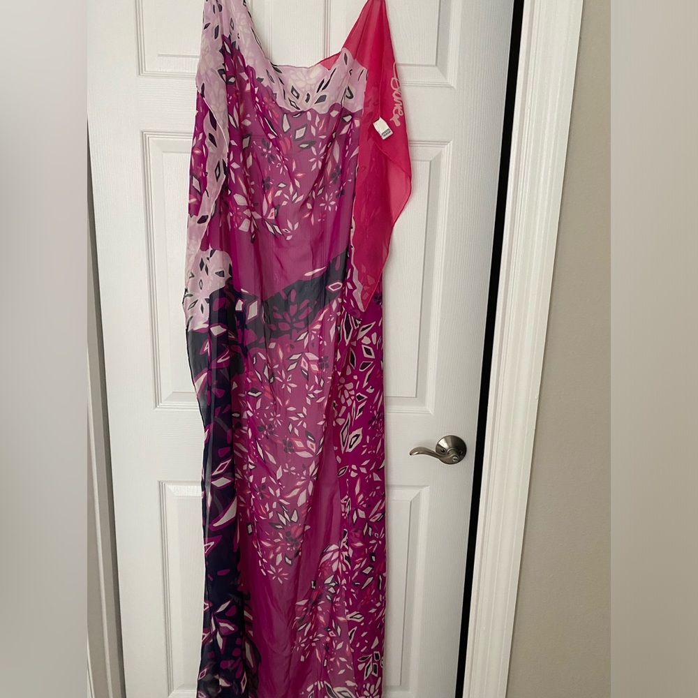 DVF silk scarf/wrap